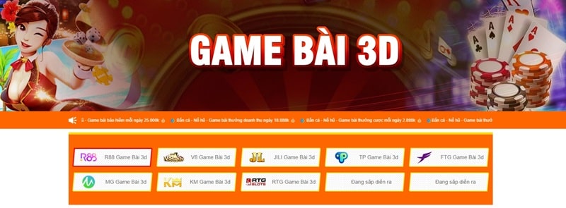 Game bài GK88 là kho trò chơi hấp dẫn cả cộng đồng người chơi